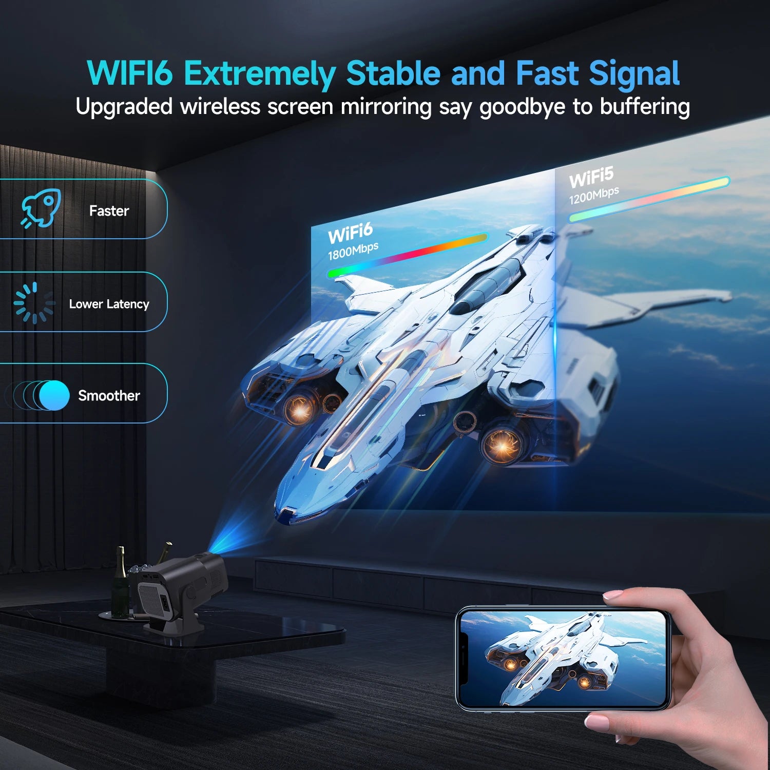 Magcubic 4K Mini Rotable Projector