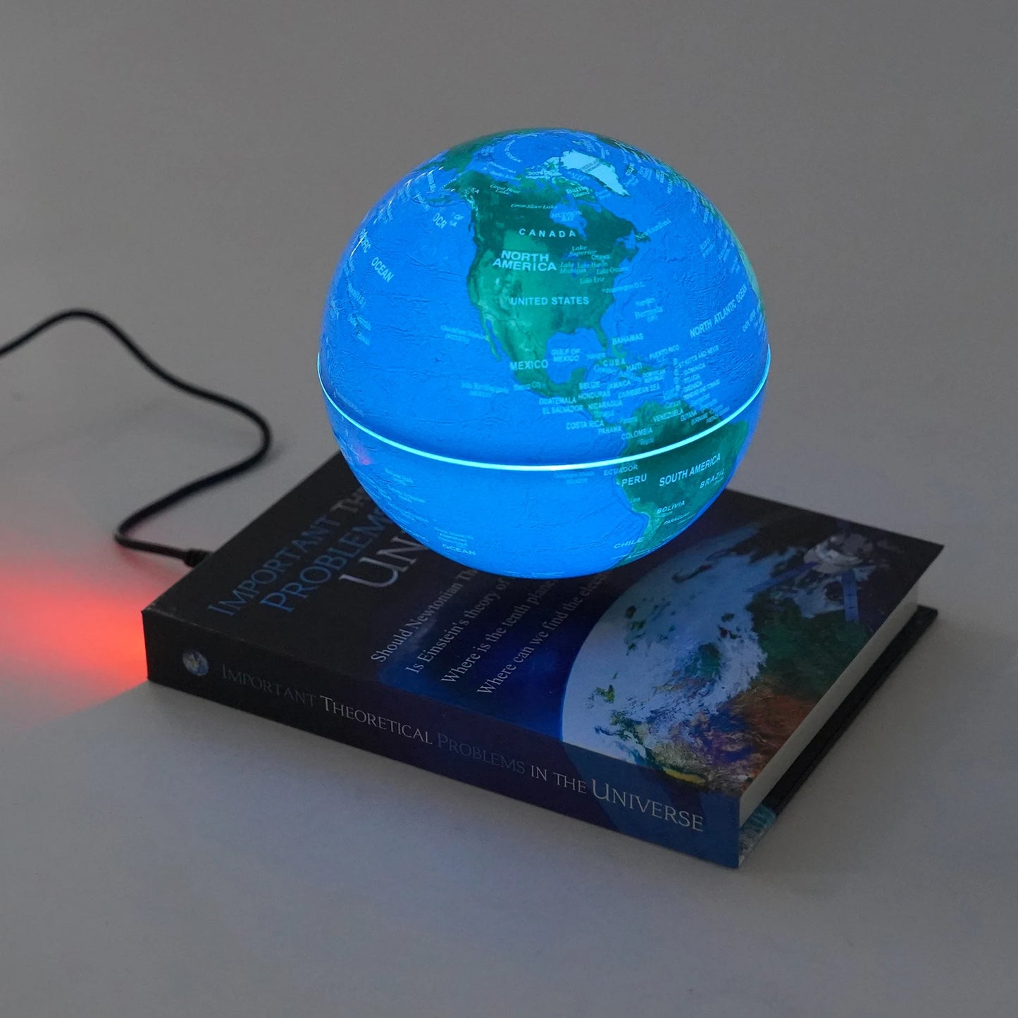 Geographic Floating Stardust LED Globe