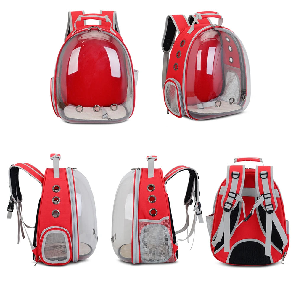 Cat Carrier Outdoor Pet Shoulder Bag Carriers Backpack
