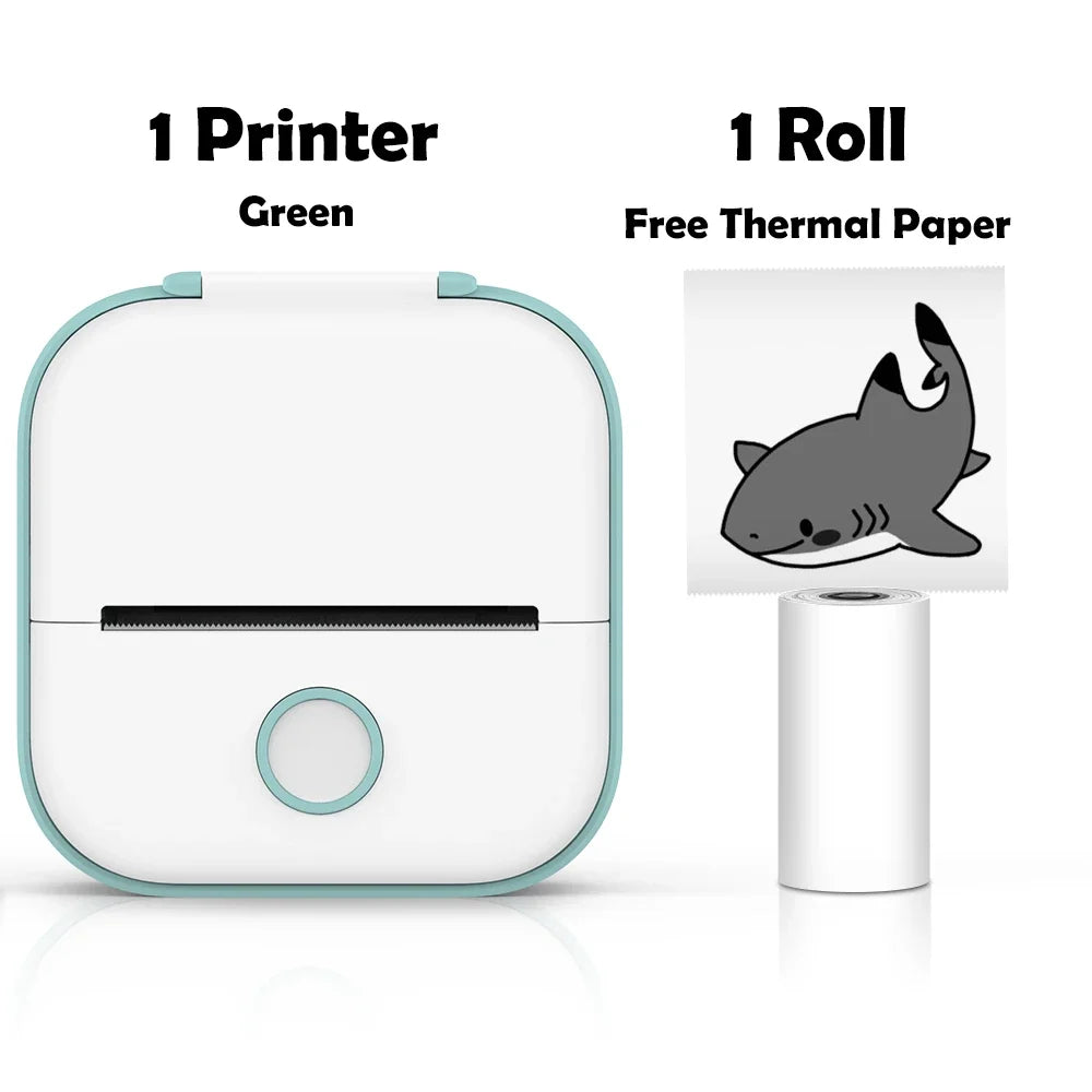 Phomemo T02 Mini Thermal Printer Wireless Mini Pocket Printer