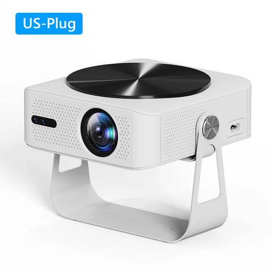 Mini HD Projector Auto Focus & Keystone for Indoor & Outdoor Use