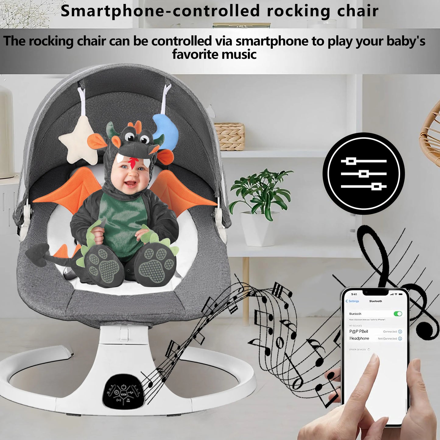 CozyCare Electric Baby Rocker