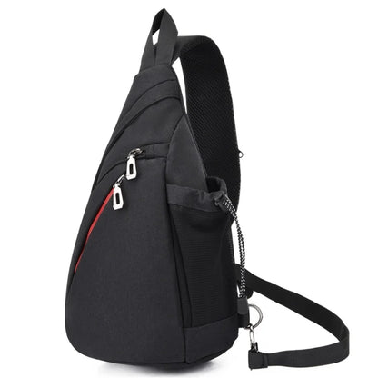 Single-Shoulder Bag with Multiple Internal Zippered Pockets, a Stylish Bowling Bag Design