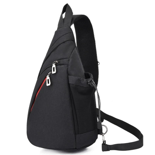 Single-Shoulder Bag with Multiple Internal Zippered Pockets, a Stylish Bowling Bag Design