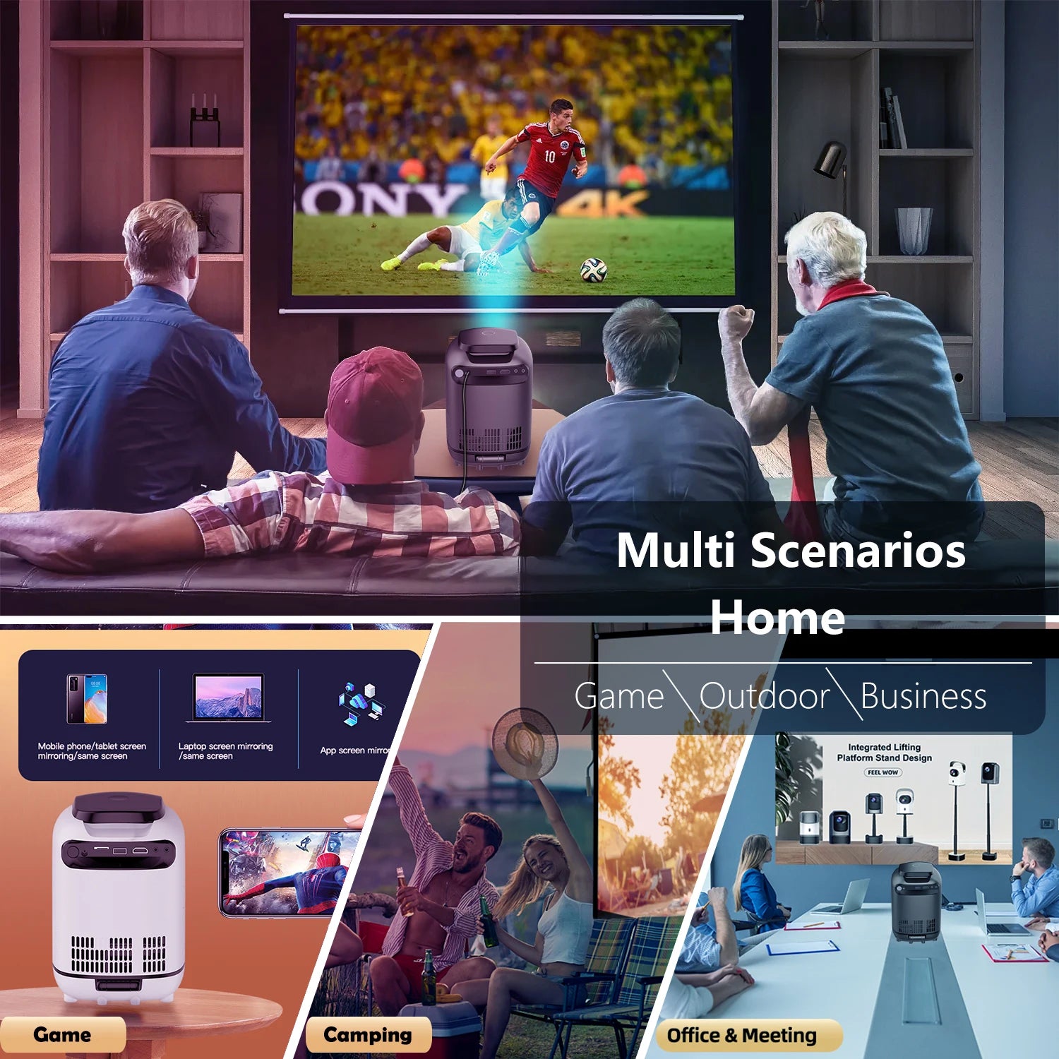 iView4k Android Native Projector