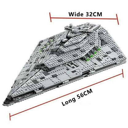 Destroyer Starship FighterBuilding Blocks Toy