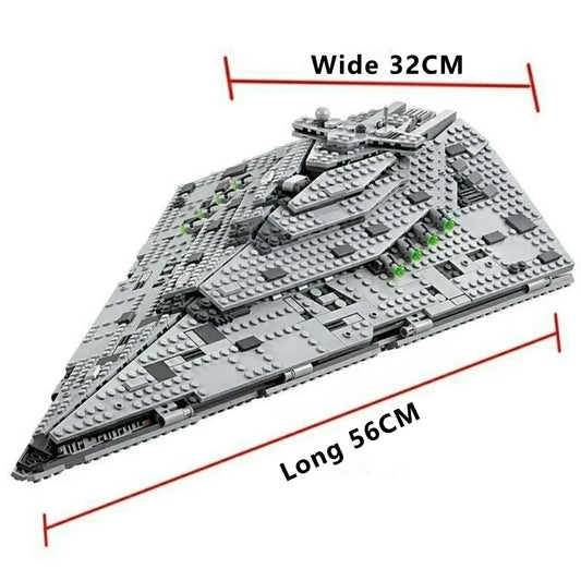 Destroyer Starship FighterBuilding Blocks Toy
