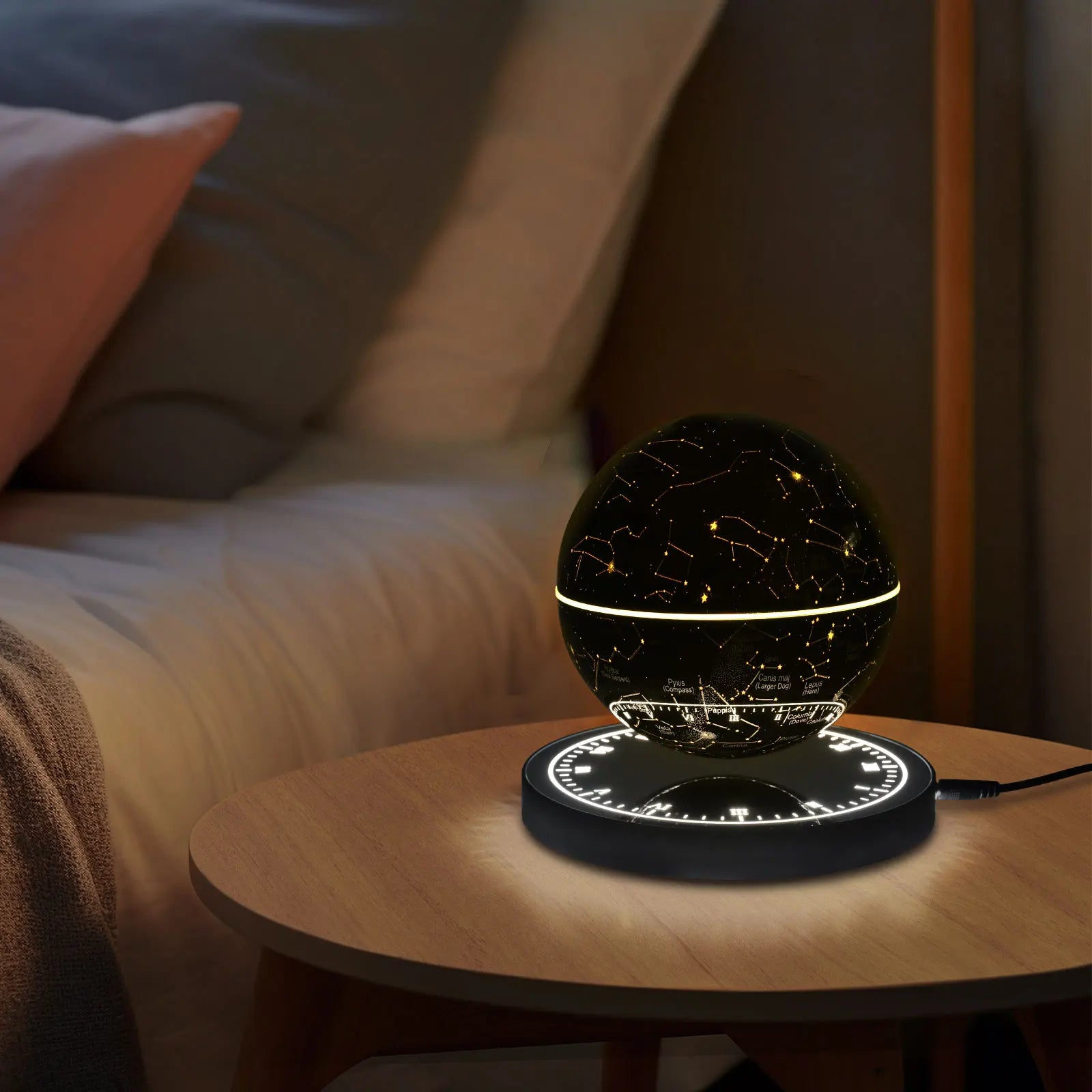 Dark Matter Floating Stardust LED Globe