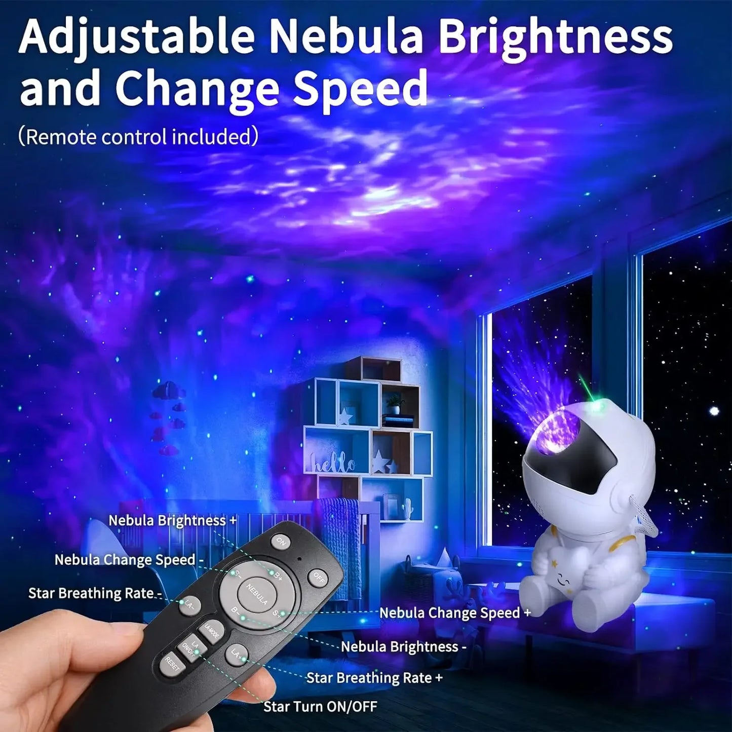Cosmic Astronaut Dream Light Projector