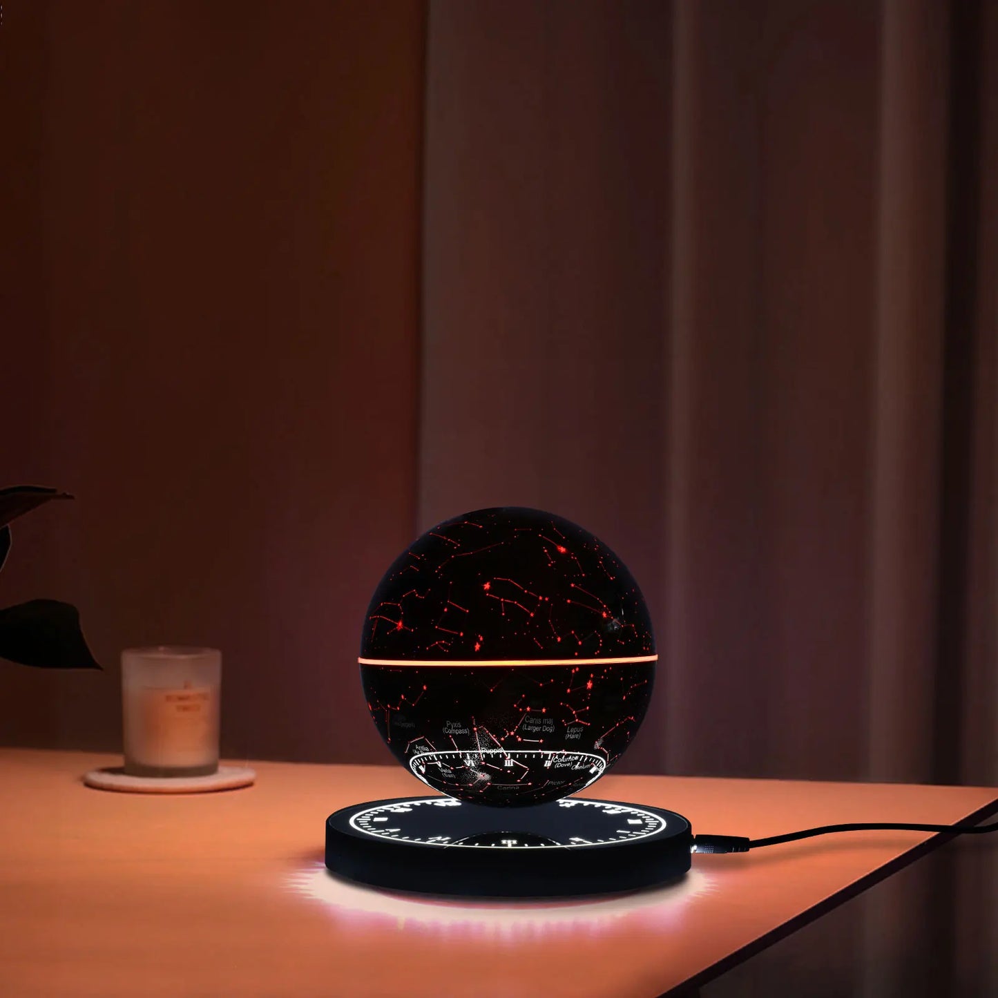 Dark Matter Floating Stardust LED Globe