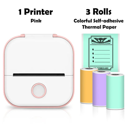 Phomemo T02 Mini Thermal Printer Wireless Mini Pocket Printer