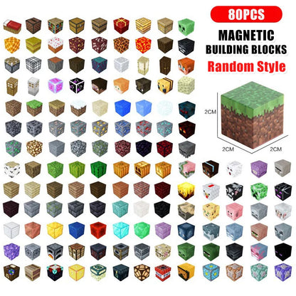 300Pcs 15Dolls Assorted Shapes and Colors Magnetic Building Blocks Toys