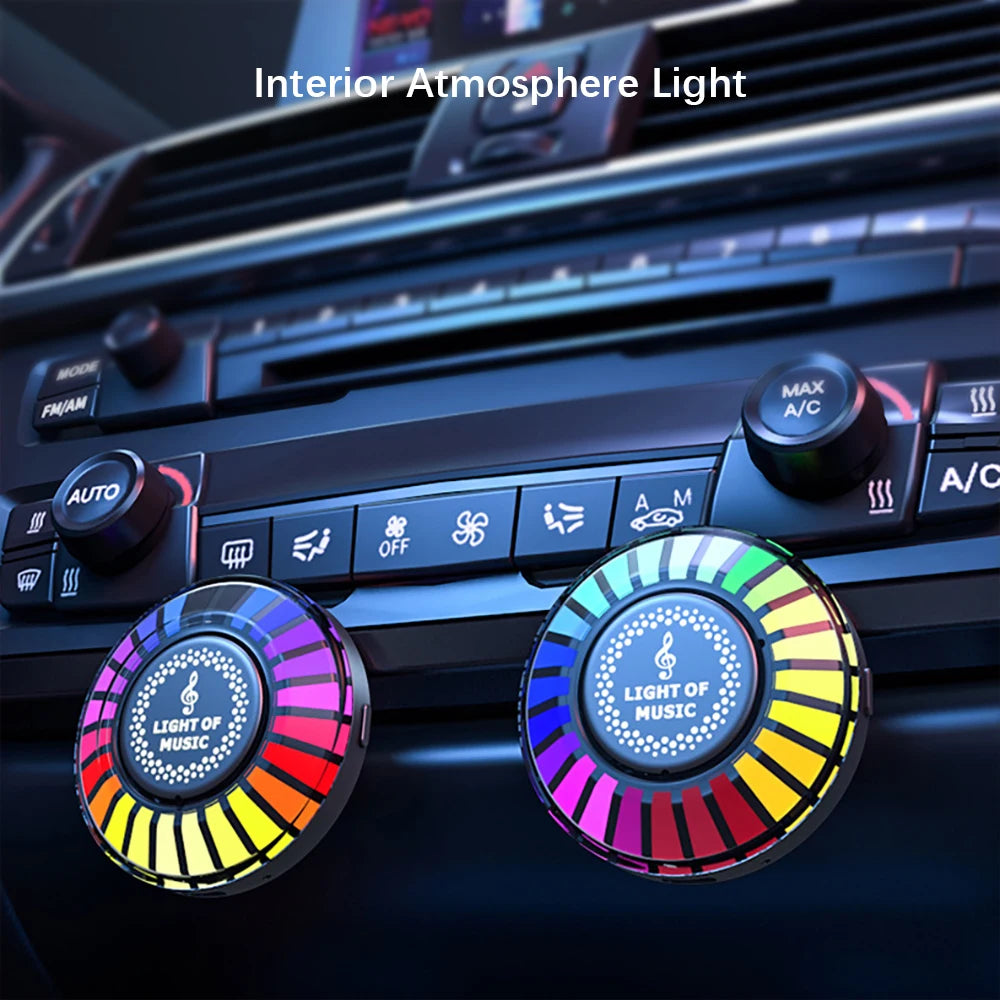 GlowTune Colorful Car Vent Lights