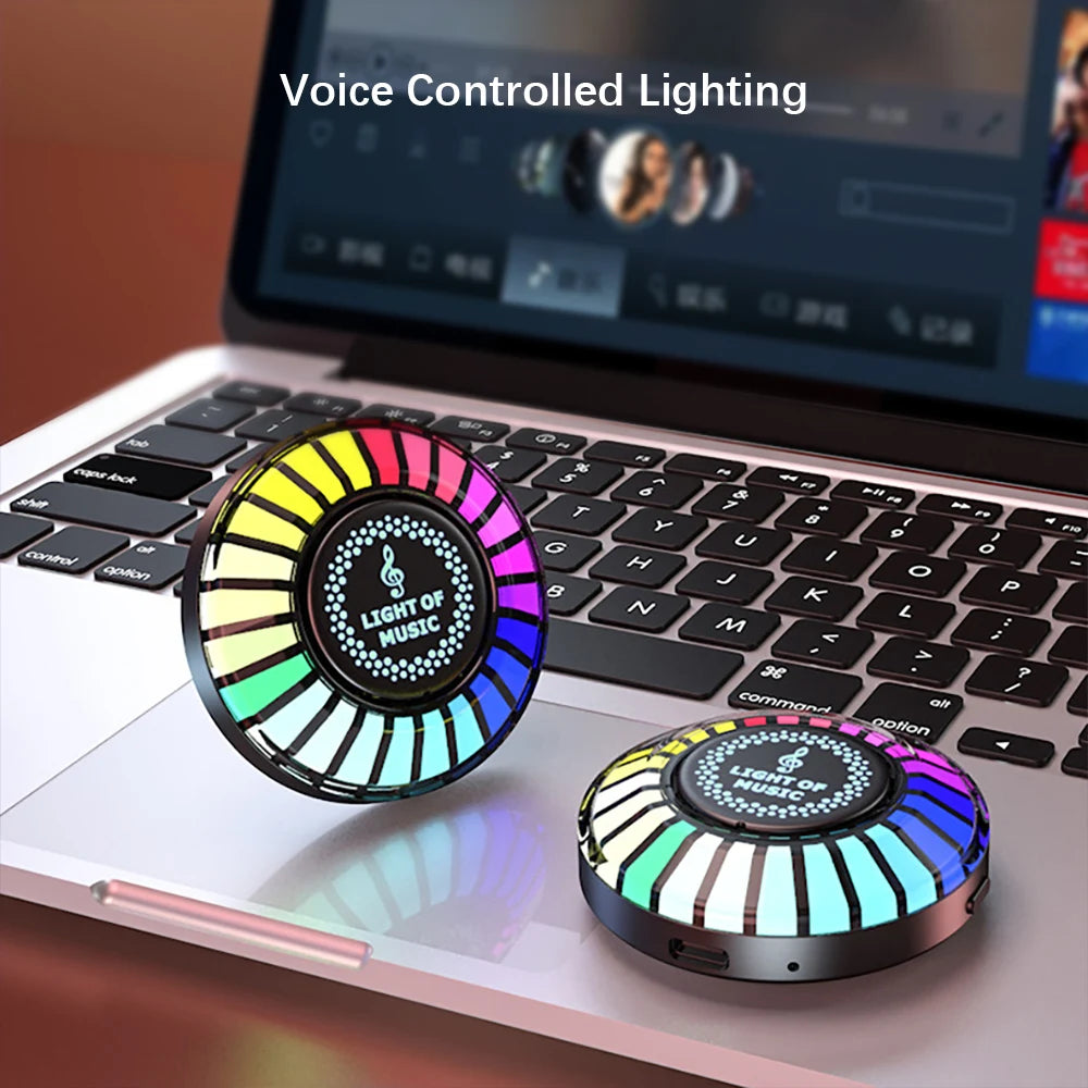 GlowTune Colorful Car Vent Lights