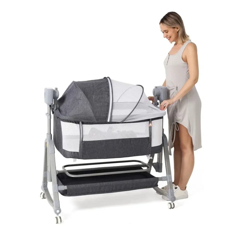 Baby Multi-Functional Electric Shaker Rocking Bassinet