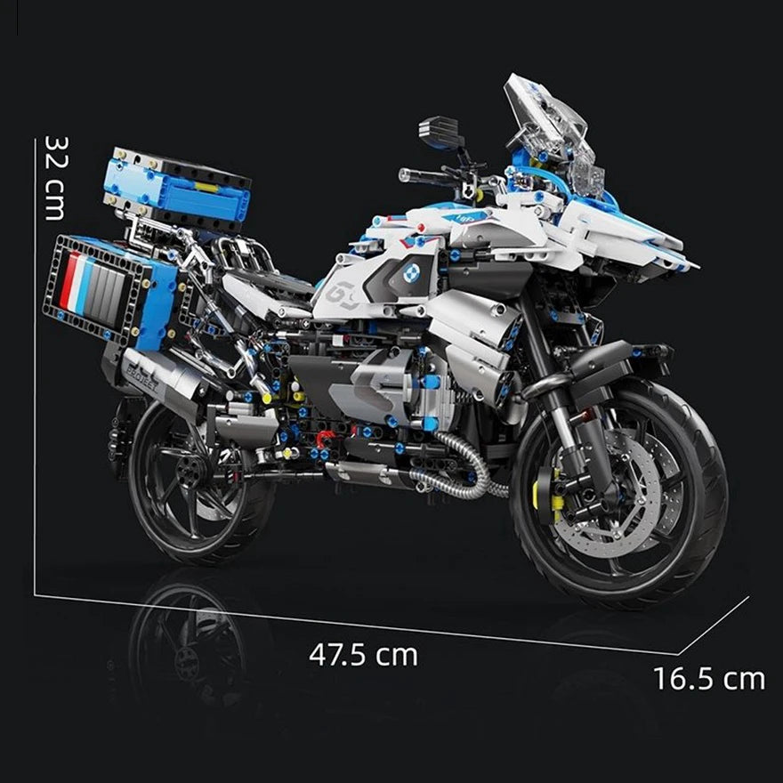 Motorcycle City Sports Building Block Boy Toy