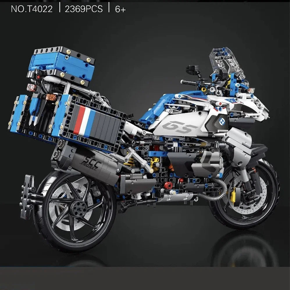 Motorcycle City Sports Building Block Boy Toy