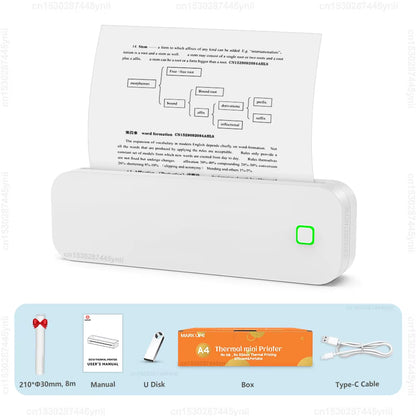 PrintEase A4 Inkless Thermal Printer