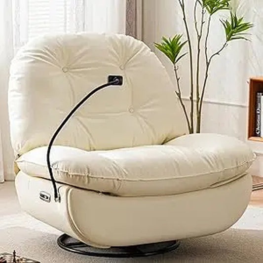Smart Oversized Recliner Sofa Swivel Rocking Chair Electric Rocker