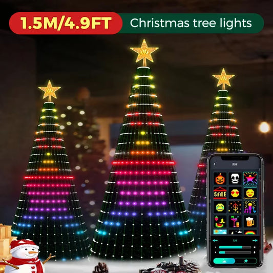 RhythmGlow LED Music String Lights