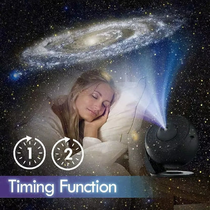 360° Galaxy Starry Sky Projector Night Lamp