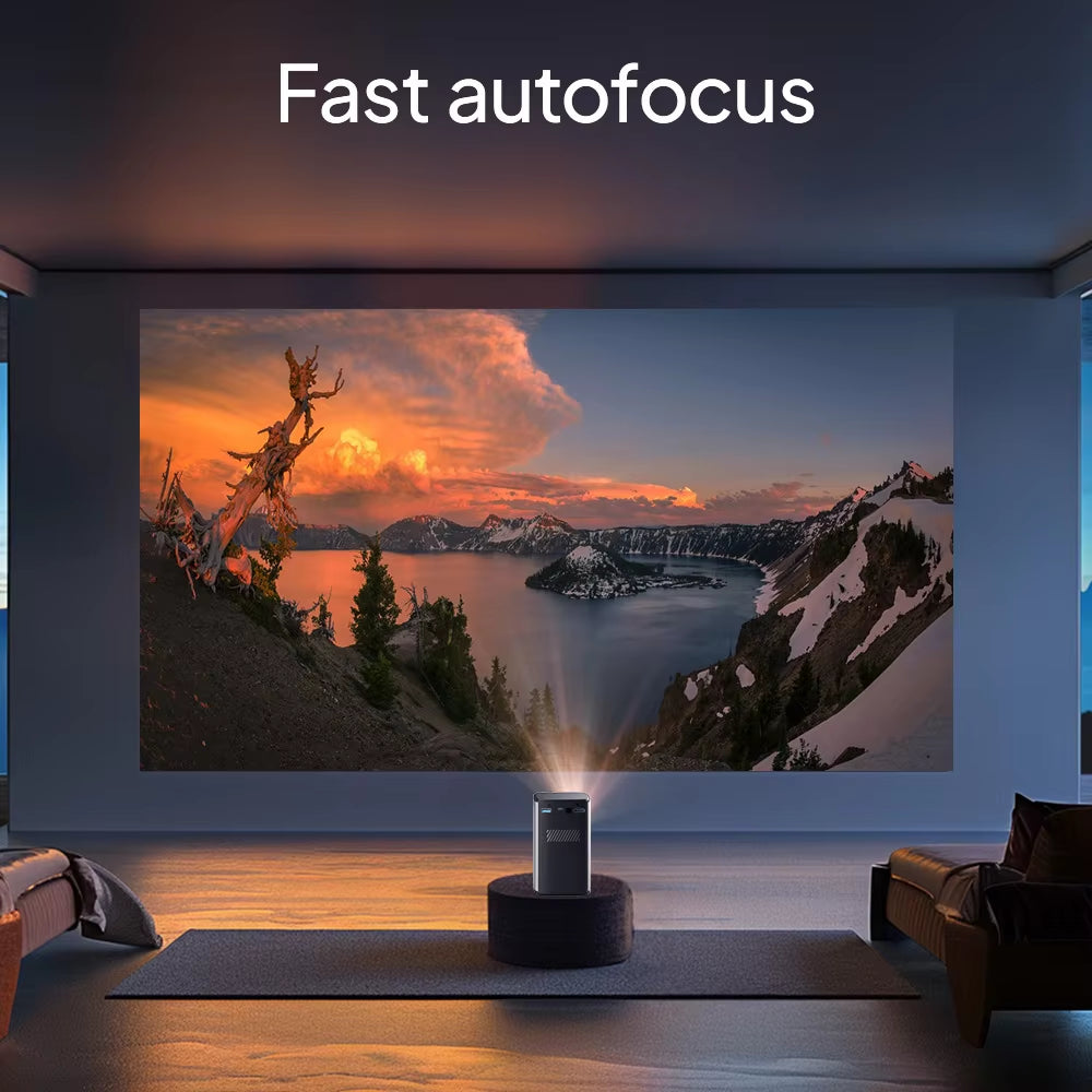 BYINTEK P70S 小型プロジェクター 4K対応 内蔵バッテリー BYINTEK P70 Projector 4K 1080P DLP Mini Portable Projector Home