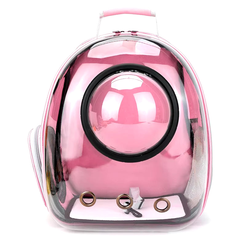 PetPals Transparent Travel Carrier Backpack