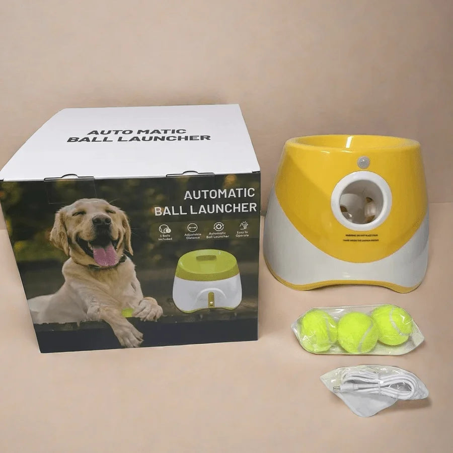 FetchPro Max Automatic Ball Launcher for Dogs