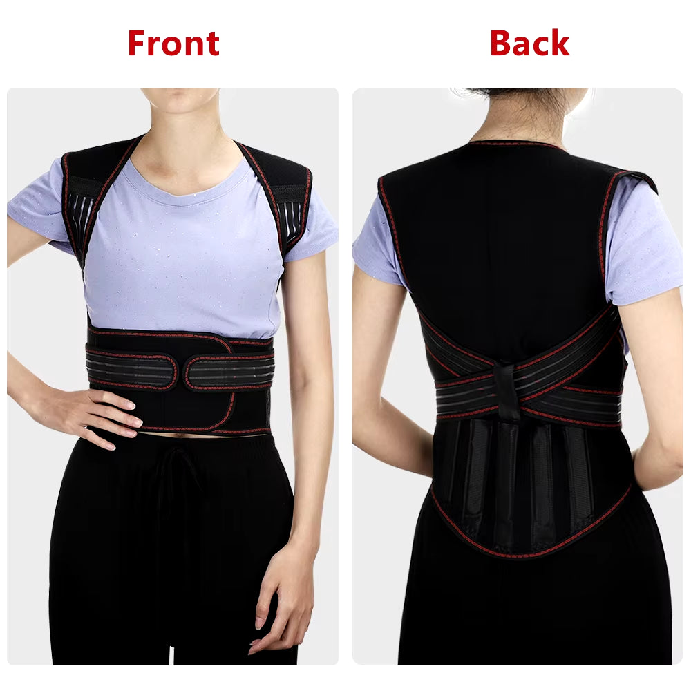 ThermaAlign Magnetic & Light Therapy Support Belt