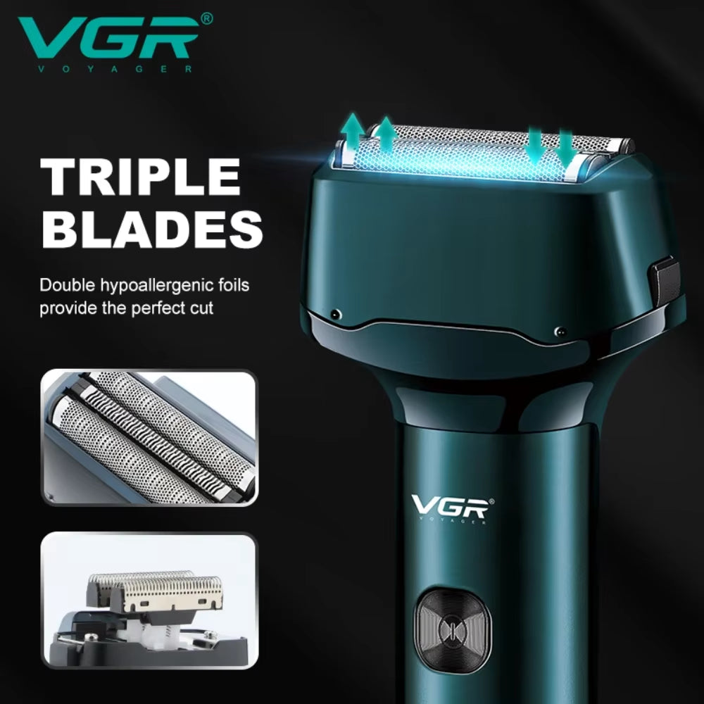 VGR V-371 3-Blade Electric Shaver