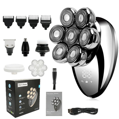 7D Floating Wet-Dry Electric Shaver