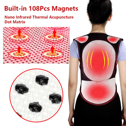 ThermaAlign Magnetic & Light Therapy Support Belt