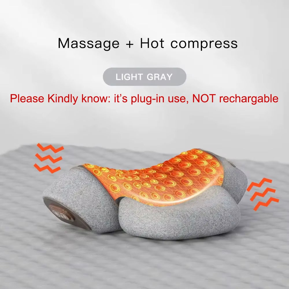 Heated Waist Support Pillow with Massage