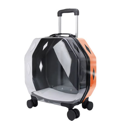 BubbleView Transparent Pet Travel Case