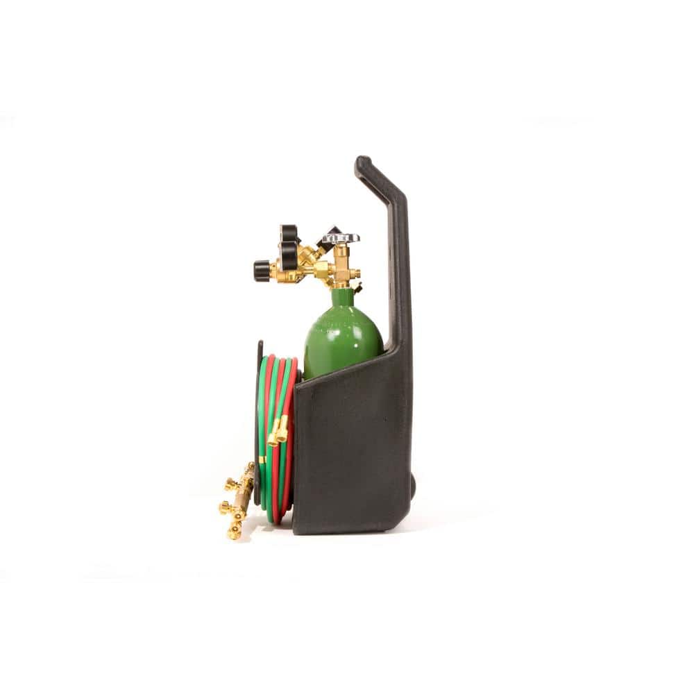 Port-A-Torch Kit with Oxygen and Acetylene Tanks for Cutting Welding and Brazing