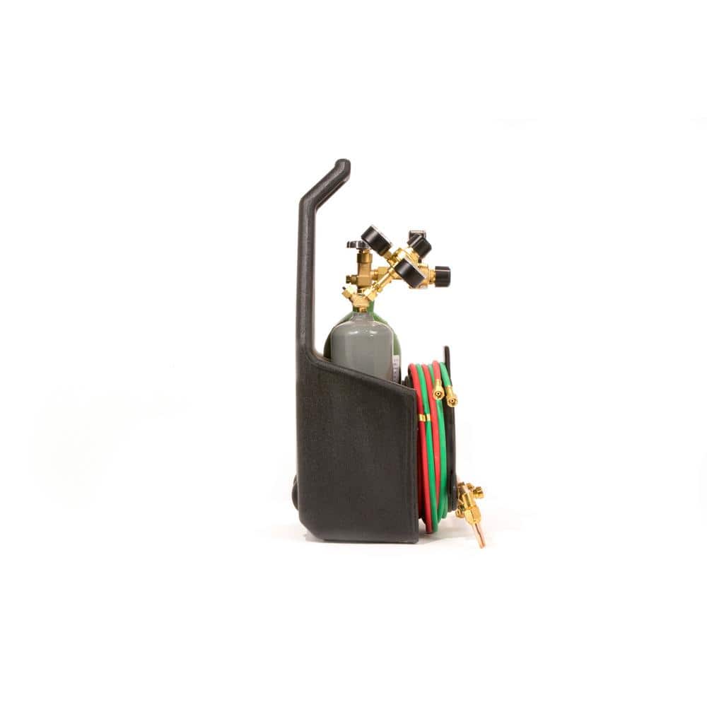 Port-A-Torch Kit with Oxygen and Acetylene Tanks for Cutting Welding and Brazing