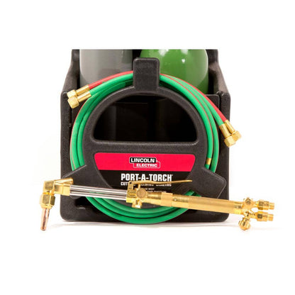 Port-A-Torch Kit with Oxygen and Acetylene Tanks for Cutting Welding and Brazing