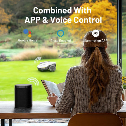 YUKA Mini 600H 7.5 In. Robot Lawn Mower (1/4 Acre) with AI Obstacle Avoidance and Multi-Zone Management